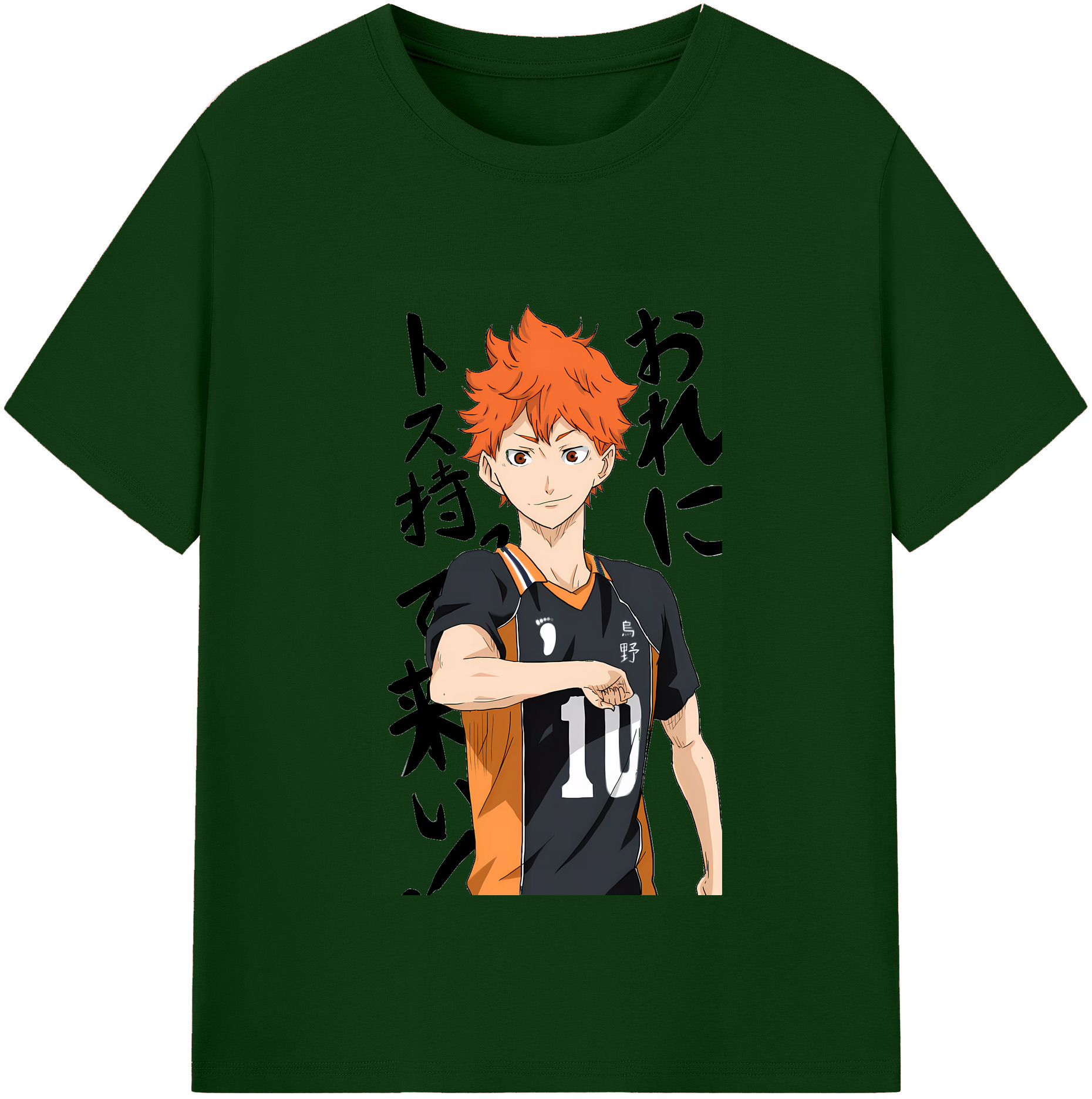 （画像用） ハイキュー!! Haikyu!! 綿100％半袖Tシャツ（フロントプリント）